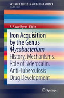 Iron Acquisition by the Genus Mycobacterium: History, Mechanisms, Role of Siderocalin, Anti-Tuberculosis Drug Development