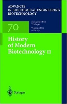 History of Modern Biotechnology 