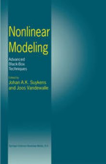 Nonlinear Modeling: Advanced Black-Box Techniques