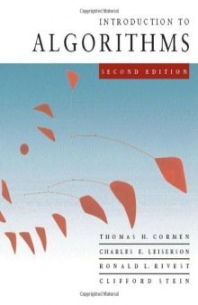 Introduction to Algorithms, Second Edition