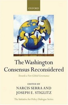 The Washington Consensus Reconsidered: Towards a New Global Governance (Initiative for Policy Dialogue)