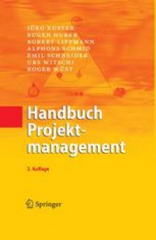 Handbuch Projektmanagement