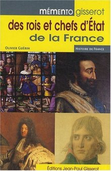 Memento des Rois et Chefs d'Etat de la France