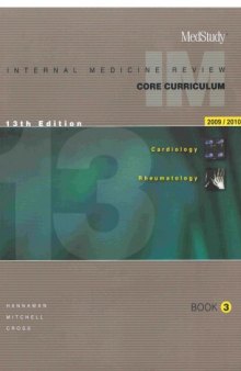 Medstudy The 13th Edition Internal Medicine Core Curriculum - Book 3 