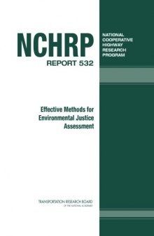 Effective Methods for Environmental Justice Assessment