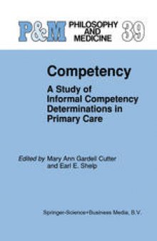 Competency: A Study of Informal Competency Determinations in Primary Care