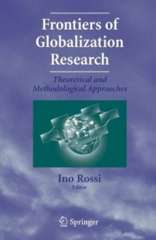 Frontiers of Globalization Research: Theoretical and Methodological Approaches