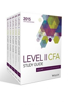 Wiley Study Guide for 2015 Level II CFA Exam: Complete Set