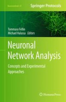 Neuronal Network Analysis: Concepts and Experimental Approaches