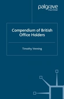 Compendium of British Office Holders