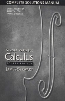 Instructor's Manual for Calculus: Early Transcendentals