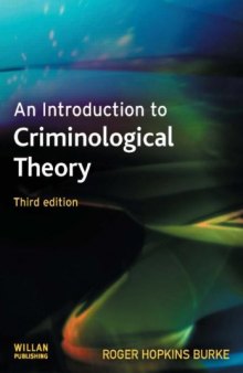 An Introduction to Criminological Theory, 3rd Edition  