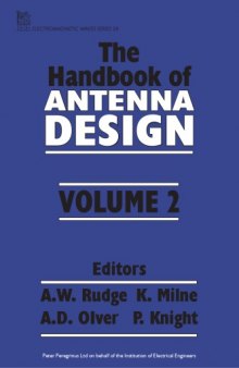 Handbook of Antenna Design, Vol. 2