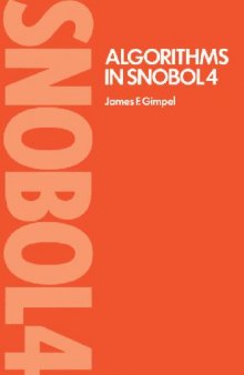 Algorithms in SNOBOL4