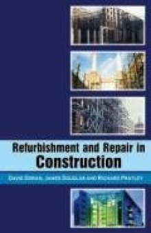 Refurbishment and Repair in Construction  