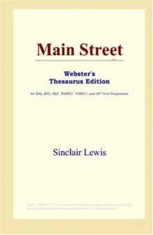 Main Street (Webster's Thesaurus Edition)