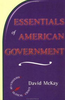 Essentials of American Government (Essentials of Political Science)
