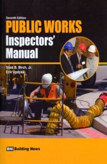 Public Works Inspectors’ Manual