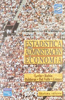 Estadística para administradores