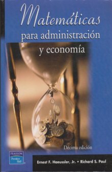 Matemáticas para administración y economía