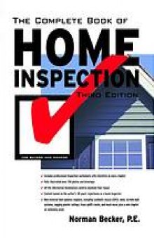 The complete book of home inspection