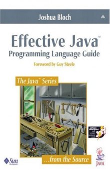 Effective Java: Programming Language Guide
