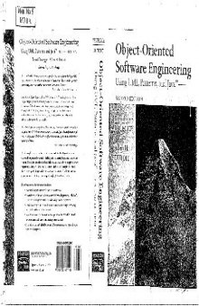 Object-Oriented Software Engineering Using UML, Patterns and Java