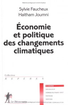 Économie et politique des changements climatiques  