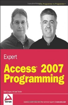 Expert Access 2007 programming