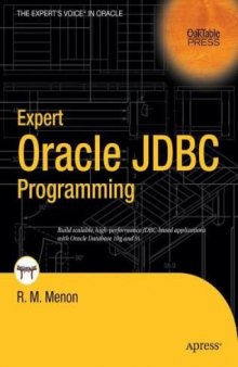 Expert Oracle JDBC Programming - 1 edition (May 30, 2005)