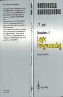 Foundations of Logic Programming (Symbolic Computation)  