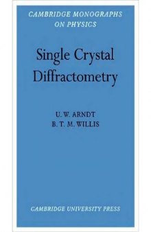 Single crystal diffractometry