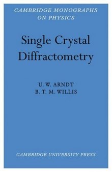 Single Crystal Diffractomety