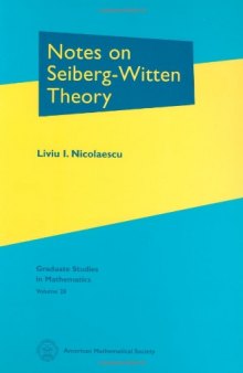 Notes on Seiberg-Witten theory