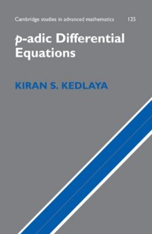 p-adic Differential Equations