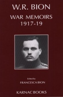 War Memoirs 1917 - 1919