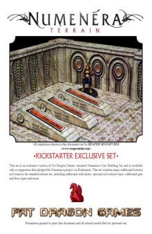 Numenera: Terrain - Kickstarter Exclusive Set