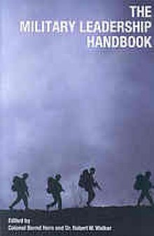The military leadership handbook