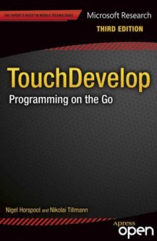 TouchDevelop  Programming on the Go