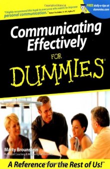 Communicating Effectively for Dummies