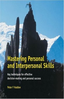 Mastering Personal and Interpersonal Skills