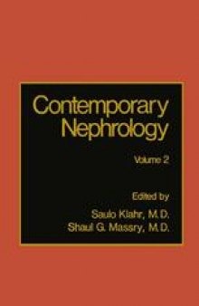 Contemporary Nephrology: Volume 2