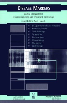 Global Strategies for Disease Detection and Treatment (Disease Markers)