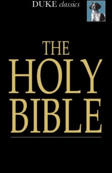 The holy Bible old and new testaments, King James Version