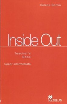 Inside Out. Teacher's book