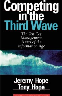 Competing in the third wave: the ten key management issues of the information age
