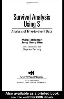 Survival Analysis Using S: Analysis of Time-to-Event Data 