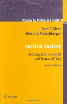 Survival analysis: Techniques for censored and truncated data