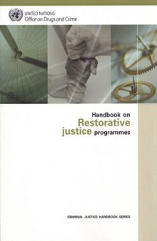 Handbook on Restorative Justice Programmes (Criminal Justice Handbook Series)
