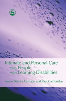 Intimate And Personal Care With People With Learning Disabilities